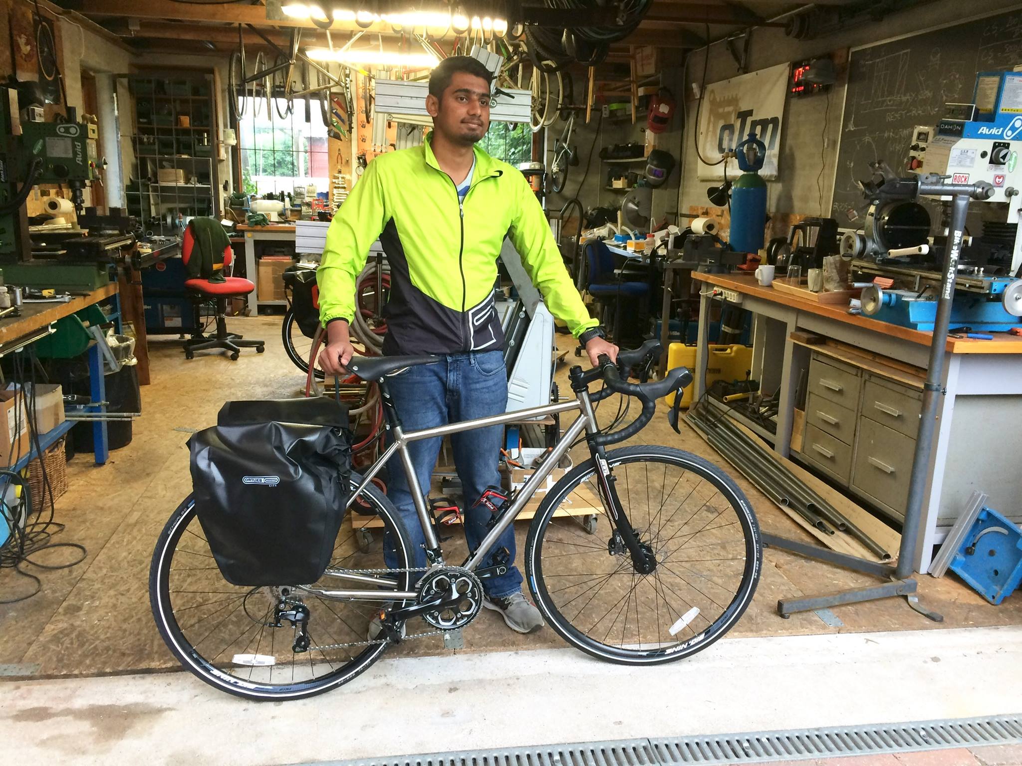 Titanium cycle built in Denmark