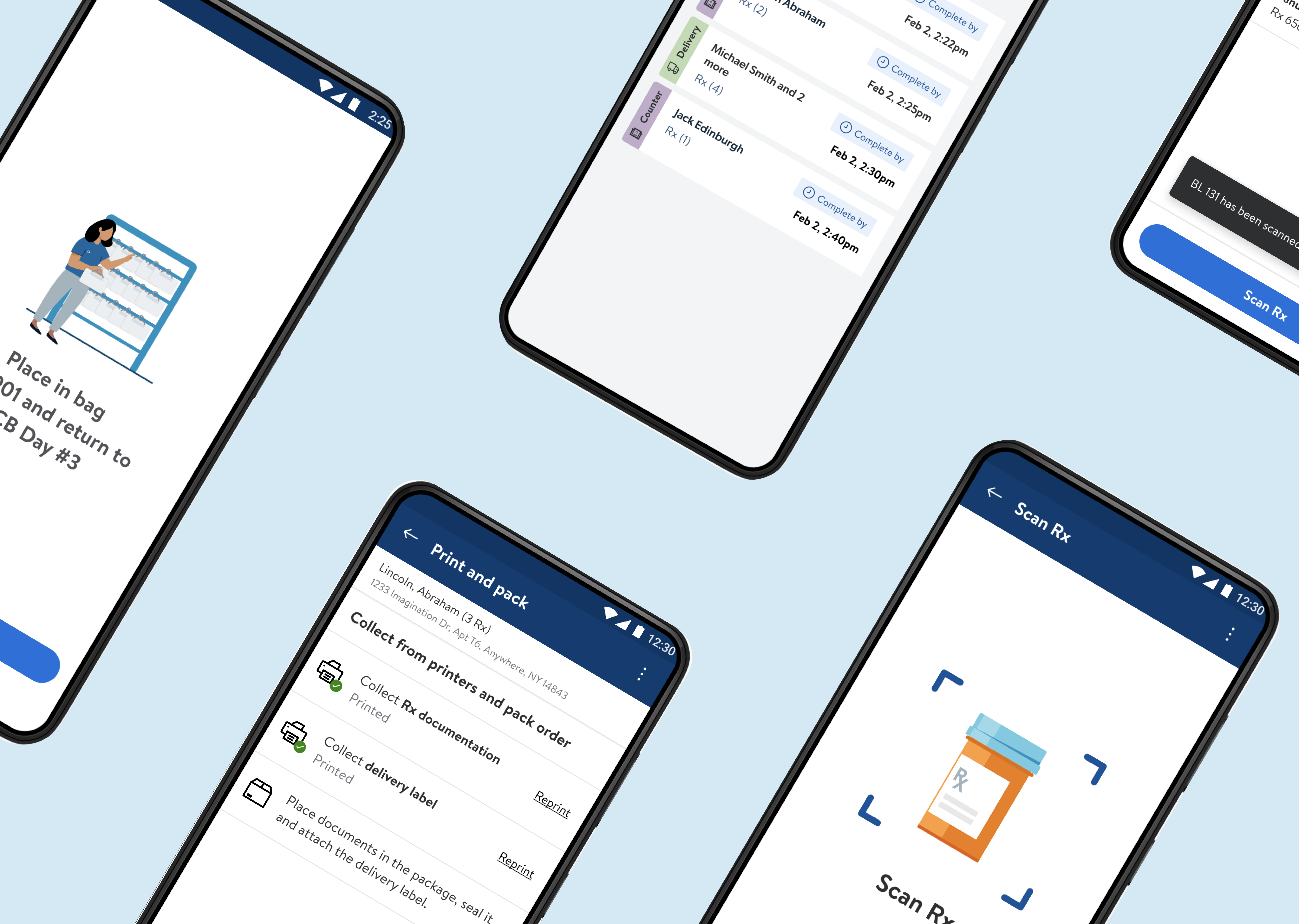 RxToGo Product Suite project preview